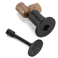 HPC Fire Decorative Key Valve Kit, Angled or Straight, 1/2" or 3/4"