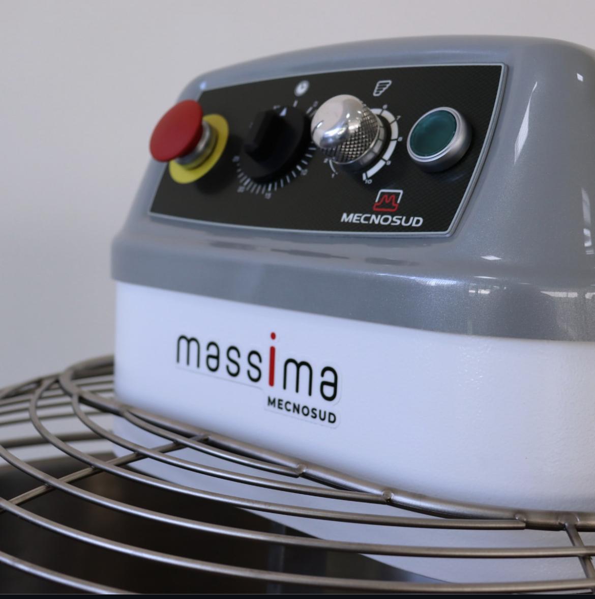 MECNOSUD M50MV Variable Speed Spiral Dough Mixer, 50kg/70L, 3 HP, 220V/60/1-Ph