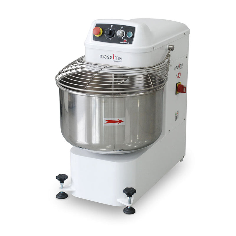 MECNOSUD M50MV Variable Speed Spiral Dough Mixer, 50kg/70L, 3 HP, 220V/60/1-Ph