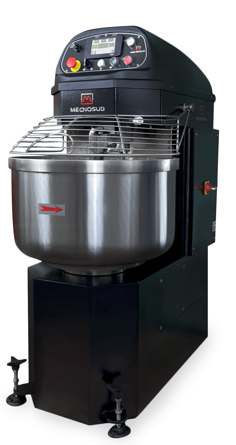 MECNOSUD SP60HKT-NE 2-Speed Spiral Dough Mixer, 88 lb Flour, 100 Liter Bowl