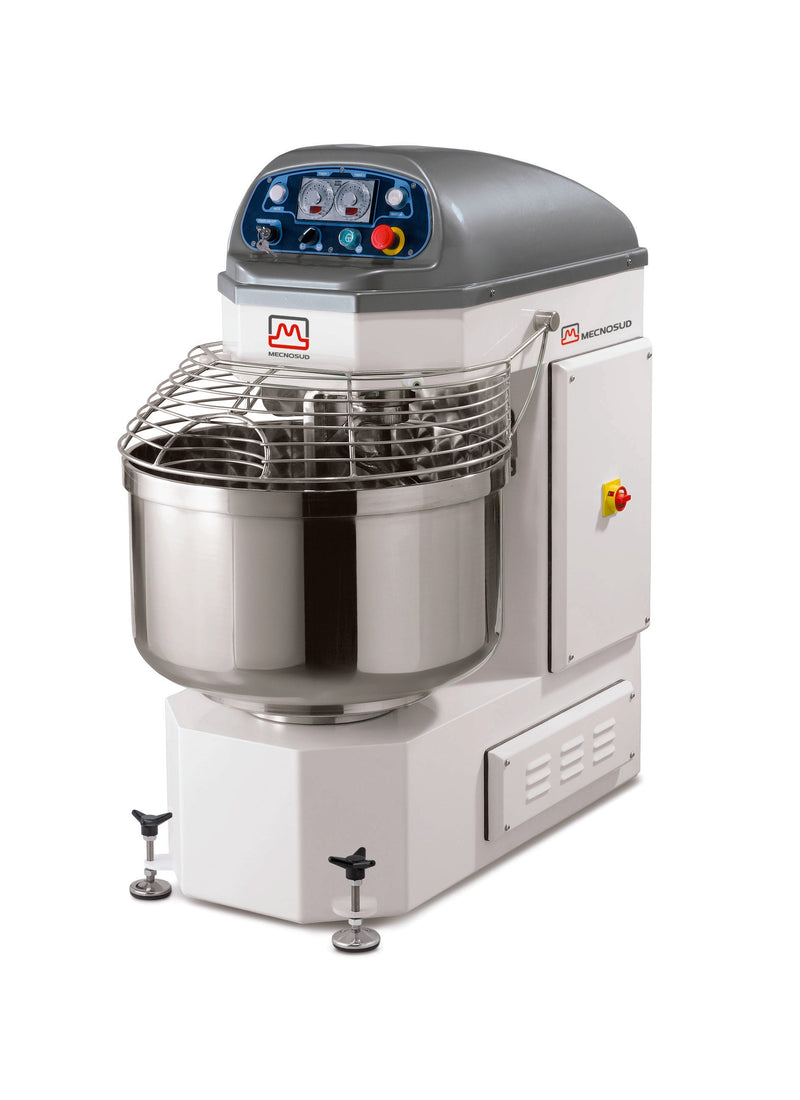 MECNOSUD SP60 Spiral Mixer, 2-Speed, 100 Liter (105.7 Qt), 220V/60Hz/3-Phase