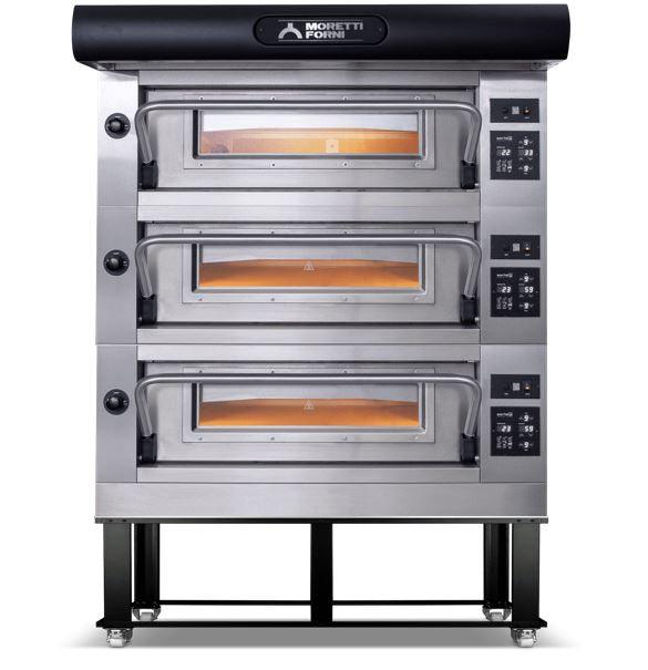 MORETTI FORNI AMALFI C3 3-Deck Electric Pizza Oven 38 x 41 x 7