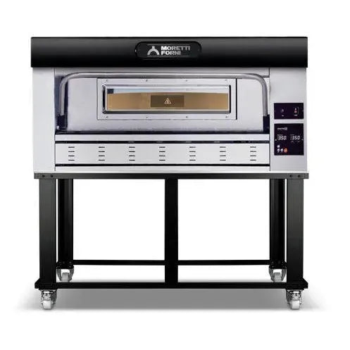 MORETTI FORNI P110G A1 Natural Gas Deck Pizza Oven, 1 Deck