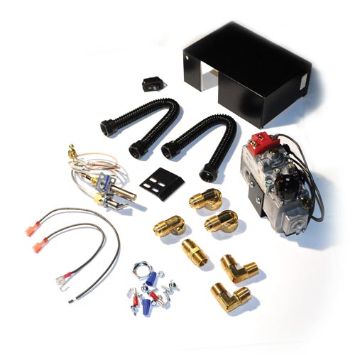 Fireplace Parts & Accessories HPC Fire MVK-N / MVK-P Millivolt Kit, Flex Line