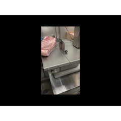 Meat Saws-Ampto B-25HIE Countertop Meat Saw. 72'' Blade. 1 HP