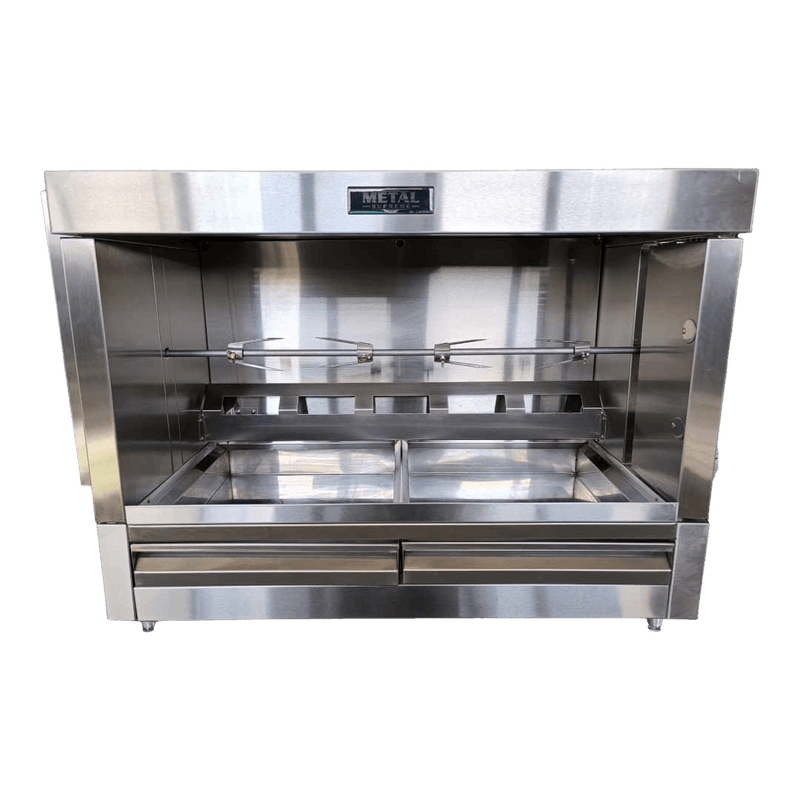 Metal Supreme FR1PGVE 1-Station Vertical Rotisserie Oven - LP Gas - 30,000 BTU