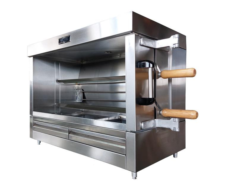 Metal Supreme FRE2VE Electric Chicken Rotisserie Oven - 10 Chicken Capacity