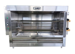 Metal Supreme FRE2VE Electric Chicken Rotisserie Oven - 10 Chicken Capacity