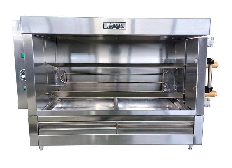 Metal Supreme FRE2VE Electric Chicken Rotisserie Oven - 10 Chicken Capacity