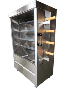 Metal Supreme FRE4VE Electric Chicken Rotisserie Oven - 20 Chicken Capacity