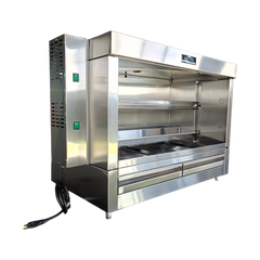 Metal Supreme FRG2VE Gas Chicken Rotisserie Oven - 10 Chicken Capacity