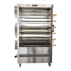 Metal Supreme FRG6VE Gas Chicken Rotisserie Oven (LP), 30-Chicken Capacity, 105,000 BTU