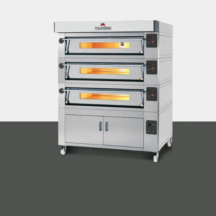Modular Electric Deck Oven-ITALFORNI Euro Stand Modular Electric Deck Oven (ES6/ES9/ES12 I/R)