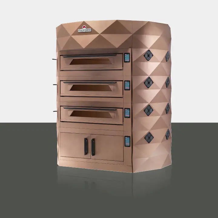 Modular Electric Oven-ITALFORNI Diamond Modular Electric Oven (F-DIA, 1-DIA, 2-DIA, 3-DIA)