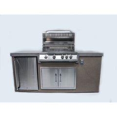 Outdoor Kitchen Islands-KoKoMo 7' Straight Island KOK-7'SI