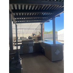 Outdoor Kitchen Islands-KoKoMo Aruba W Top Island arubawtop5338