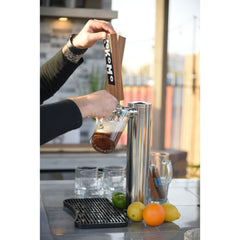 Outdoor Kitchen Islands-KoKoMo Best Outdoor Kitchen Bermuda BBQ Island with TV Bermuda