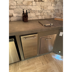 Outdoor Kitchen Islands-KoKoMo Luxury Outdoor Kitchen BBQ Grill Island Lux-Outdoor-Kitchen-Grill