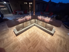 Outdoor Kitchen Islands-KoKoMo Luxury Outdoor Kitchen BBQ Grill Island Lux-Outdoor-Kitchen-Grill