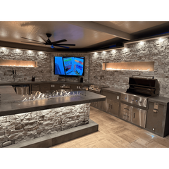 Outdoor Kitchen Islands-KoKoMo Luxury Outdoor Kitchen BBQ Grill Island Lux-Outdoor-Kitchen-Grill