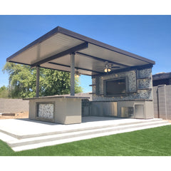 Outdoor Kitchen Islands-KoKoMo Outdoor Kitchen Montego Model BBQ Island BBQ Grill Montego