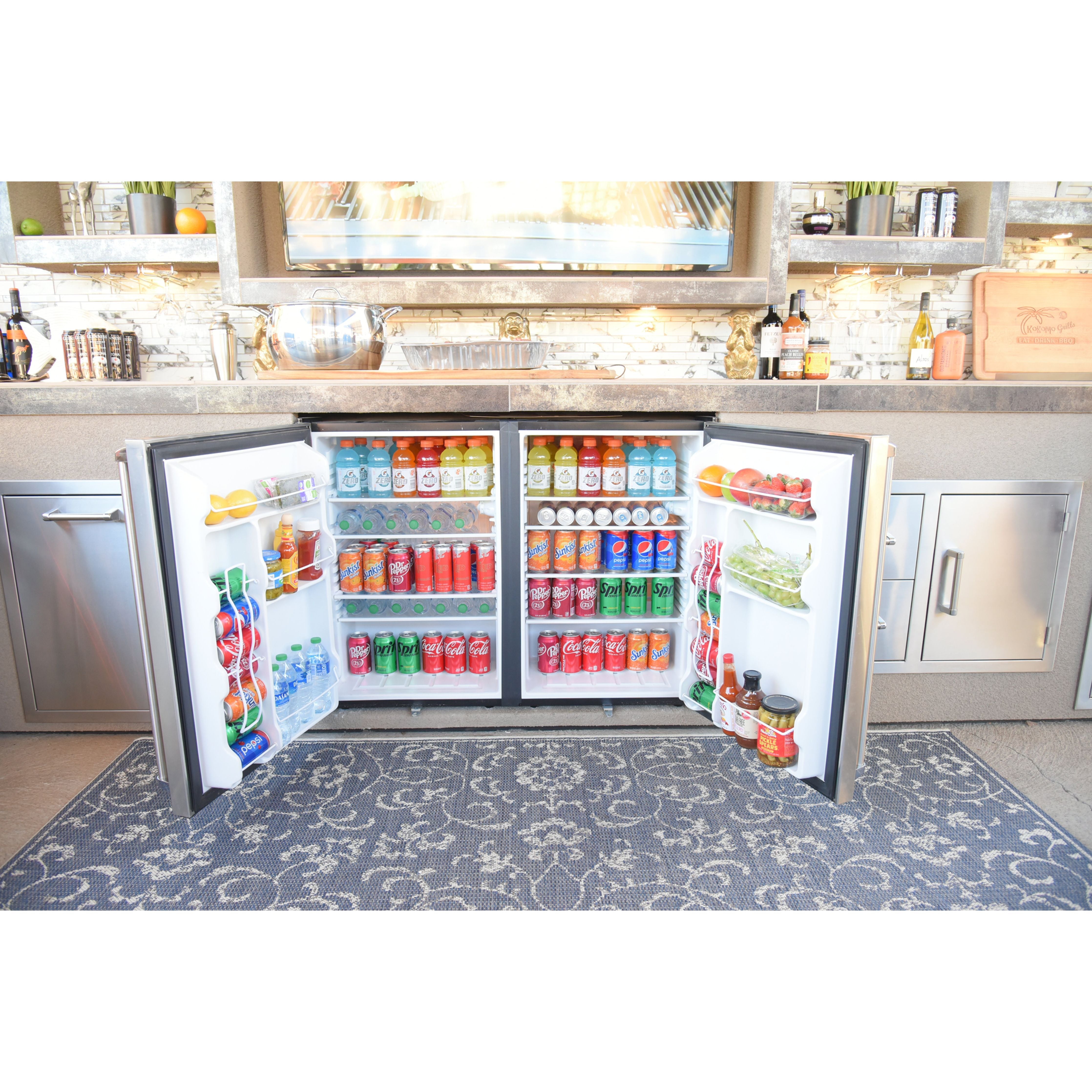 Outdoor Kitchen Islands-KoKoMo Outdoor Kitchen Montego Model BBQ Island BBQ Grill Montego