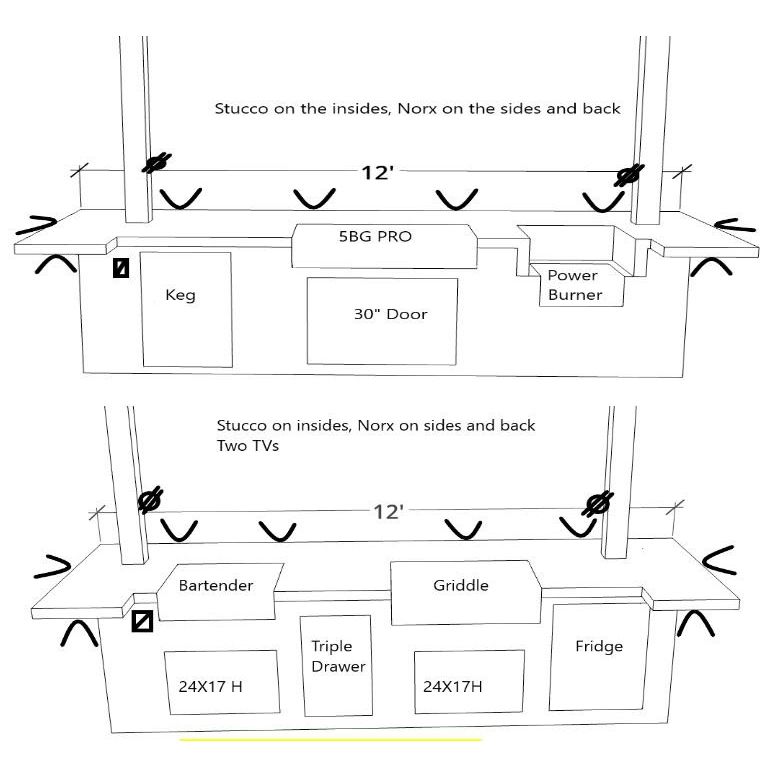 Outdoor Kitchen Islands-KoKoMo Sports Bar Outdoor Kitchen sportsbar5564