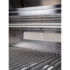 Outdoor Kitchen Islands-KoKoMo St. John 7'6" Outdoor Kitchen Island with 32" Grill & Fridge