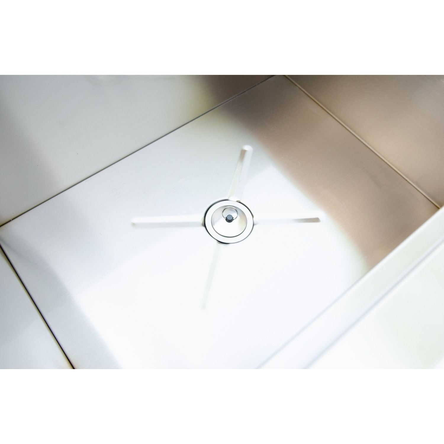 Outdoor Refrigerators-KoKoMo Drop-In Stainless Steel Ice Chest 23 x 17 KO-AIC