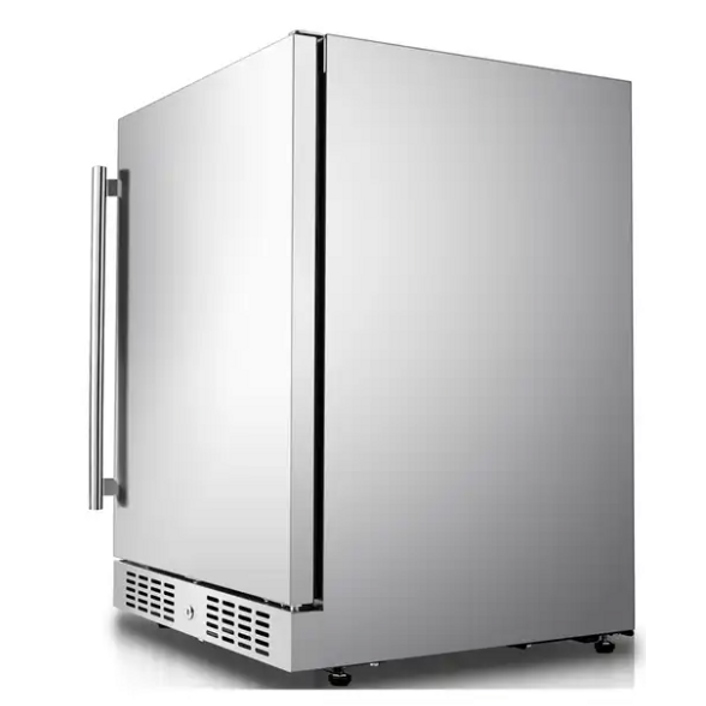 Outdoor Refrigerators-KoKoMo Professional Luxury Outdoor Kitchen Refrigerator KO-LUX-FRIDGE