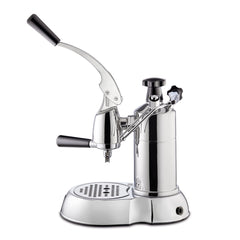 La Pavoni Stradivari 16 Cup Professional Lever Espresso Machine - Chrome & Black (PSC-16)