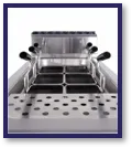 Pasta Cookers-AMPTO 90CPG90 PLUS Gas Pasta Cooker, 2 Tank Dual Burner