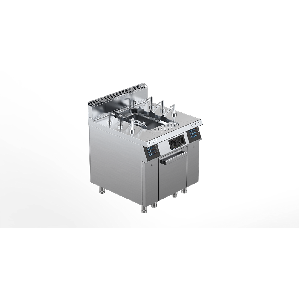 Pasta Cookers-Ampto 90CPE45 - Pasta cooker Electric, 1 Tank, dual power element