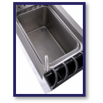 Pasta Cookers-Ampto 90CPG45 PLUS - Pasta cooker Gas, 1 Tank, dual burner