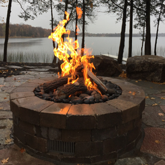 HPC Fire Fire Pit Insert 14FSSEI-HI/LO-NG/120VAC