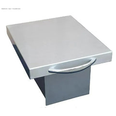 Pull-Out Trash Systems-KoKoMo Trash Chute and Cutting Board for BBQ Island Countertop