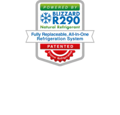 Reach-In Freezer-Everest ESF3 Top-Mount Upright Freezer - 71 Cu Ft, 3 Solid Swing Doors, 115-60-1