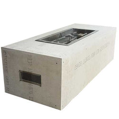 Fire Pits & Fire Tables HPC Fire Ready-to-Finish Small Tank Propane Fire Pit Kit, Hidden Tank Enclosure