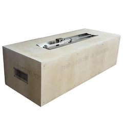 Fire Pits & Fire Tables HPC Fire Rectangle Ready-to-Finish Fire Pit Kit, 60" x 24", Linear Interlink Insert