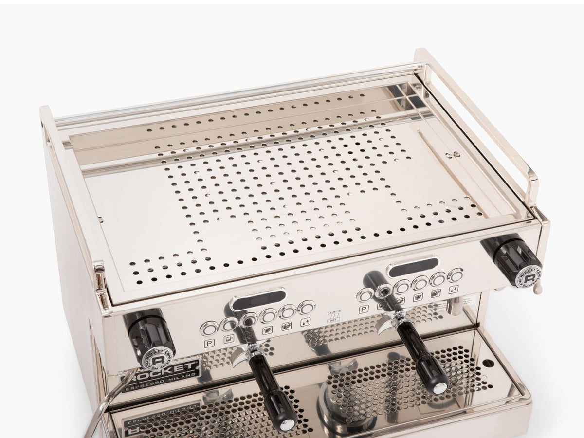 Rocket Boxer Timer EVO 2 Group Espresso Machine - Chrome (PCG00134-2-H-A)