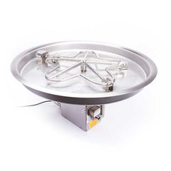 HPC Fire Round Bowl Fire Pit Inserts (13–43") with Ignition Options