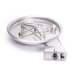 HPC Fire Round Bowl Fire Pit Inserts (13–43") with Ignition Options