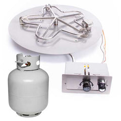HPC Fire Round Flat Fire Pit Inserts - 8 to 54 in Sizes