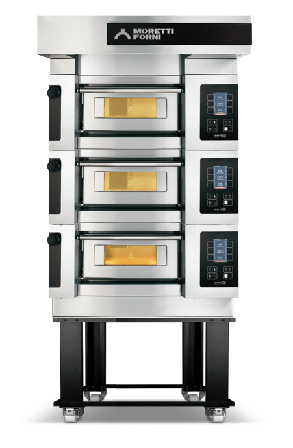 Serie S - Electric Pizza Ovens-MORETTI FORNI S50E3 Serie S Modular Electric Pizza Oven