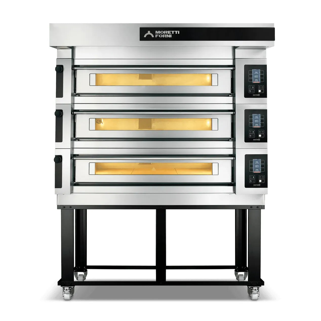 Serie S - Electric Pizza Ovens-MORETTI FORNI S140E3 Serie S Modular Electric Pizza Oven