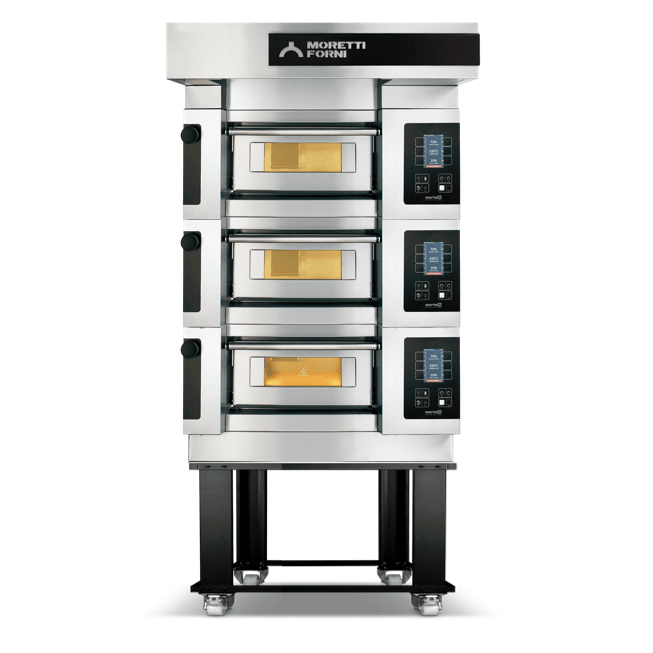 Serie S – Electric Pizza Ovens-Moretti Forni S50E3 - Serie S modular Electric Pizza oven 18-3/4x29x6-1/4 (Chamber)