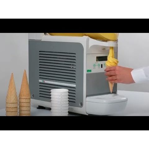 Soft Serve Machines-Ampto Q1156 Soft Serve 1 Tank - 1.5 Gallons