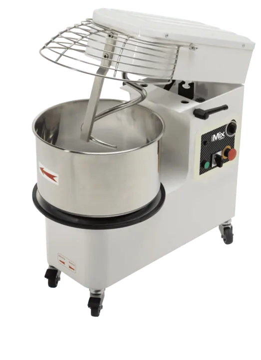 Spiral Mixers-MORETTI FORNI iMR38/2 Spiral Mixer 42 Qt Bowl, 2-Speed, 83 lb Dough