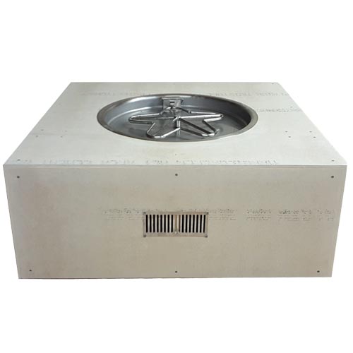 Fire Pits & Fire Tables HPC Fire Square Ready-to-Finish Fire Pit Kit, 45", with 25" Penta Insert