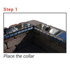 Fire Pits & Fire Tables HPC Fire Flex Form Stainless Installation Collar
